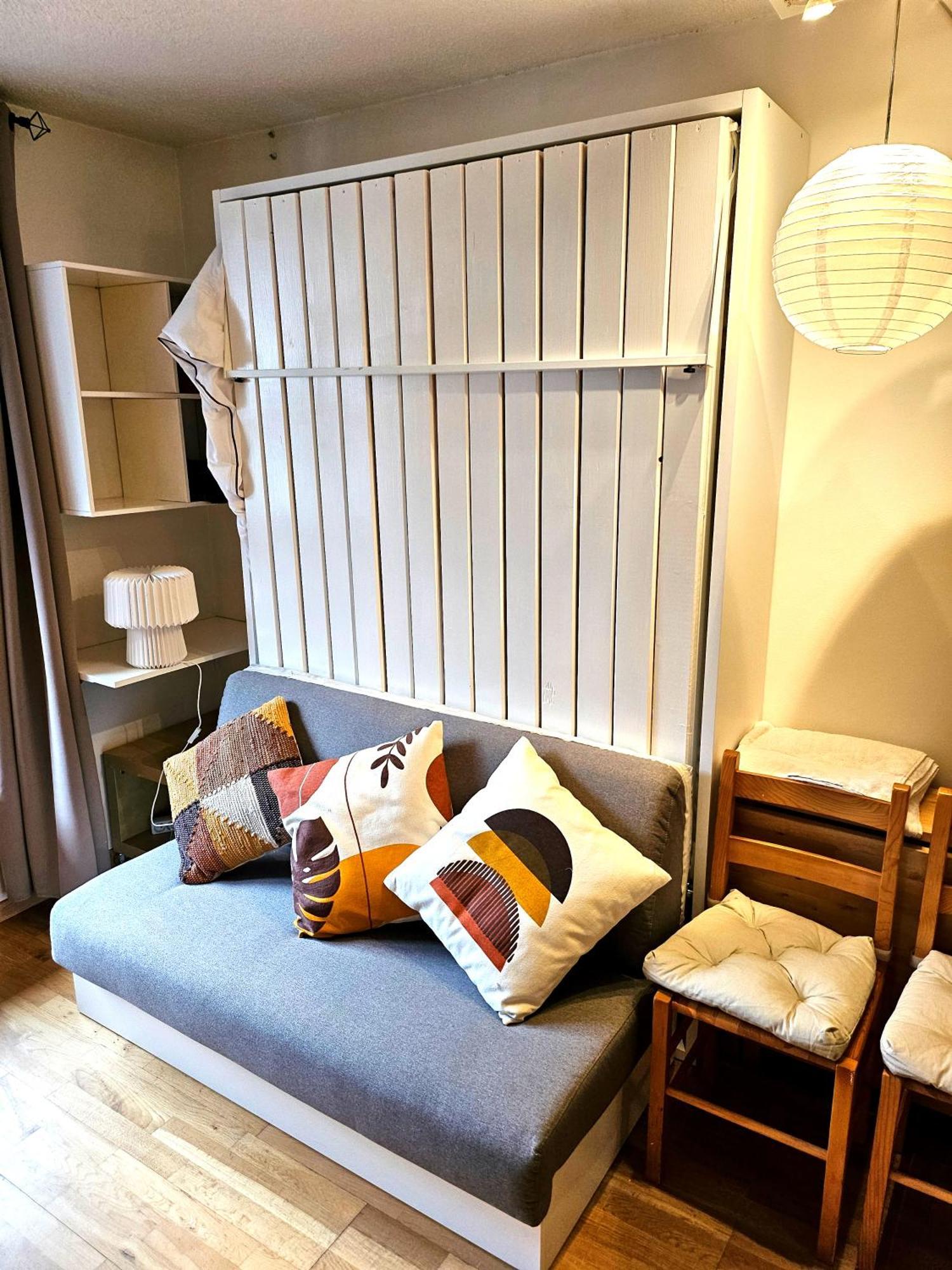Cozy Chamonix Ski Studio With Mountain Views Buitenkant foto